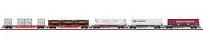 Trix Combin Transp 5-Car St EX N-Scale Trix Combin Transp 5-Car St EX N-Scale