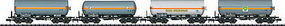 Trix Pressurized Gas Tank Cars N Scale Model Train Freight Car Set #15415 Trix Pressurized Gas Tank Cars N Scale Model Train Freight Car Set #15415