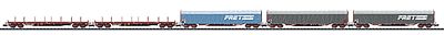 Trix SNCF Freight 5-Car Set - N-Scale