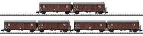 Trix DB ''Stuckgut'' Boxcar Set N-Scale Trix DB ''Stuckgut'' Boxcar Set N-Scale