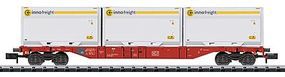 Trix DB AG Container Wagon N-Scale Trix DB AG Container Wagon N-Scale