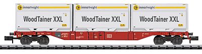 Trix DB AG Woodtainer Wagon - N-Scale