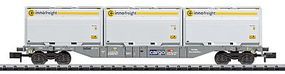 Trix SBB Cargo Container Car N-Scale Trix SBB Cargo Container Car N-Scale