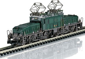 Trix Class Ce 6/8 III Crocodile Electric Sound and DCC-SX Minitrix Swiss Federal Railways SBB 14305 (Era VI 2017, green) N-Scale Trix Class Ce 6/8 III Crocodile Electric Sound and DCC-SX Minitrix Swiss Federal Railways SBB 14305 (Era VI 2017, green) N-Scale