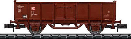 Trix Type Es 110.8 High-Side Gondola - Ready to Run - Minitrix - My Hobby Czech State Railroad CD (Era VI, Boxcar Red) - N-Scale