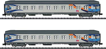 Trix SNCF Express Pass Car Set - N-Scale