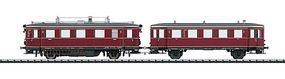 Trix Dgtl DB Railcar w/Trailer HO-Scale Trix Dgtl DB Railcar w/Trailer HO-Scale
