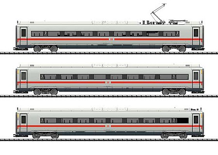 Trix ICE 4 3-Car Add-On Set - Ready to Run German Railroad DB AG (Era VI 2019, white, red)