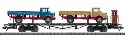 Trix Flat Car w/Truck DB - N-Scale