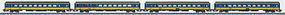 Trix Trix Exp InterCity 4-Car HO-Scale Trix Trix Exp InterCity 4-Car HO-Scale