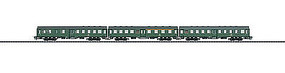 Trix DB Commuter Car Set 3-Rl HO-Scale Trix DB Commuter Car Set 3-Rl HO-Scale