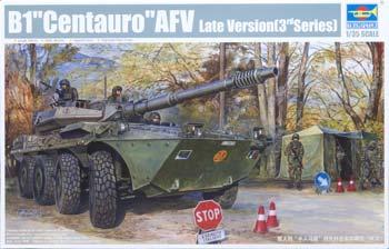 Trumpeter 1/35 Scale Italian B1 Centauro Tank Destroyer Model Kit - Early Version With Upgrade Armor & Photo-Etched Parts