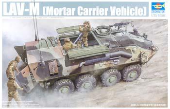 Trumpeter LAV-M Light Armored Mortar Carrier Vehicle Plastic Model Kit 1/35 Scale #00391