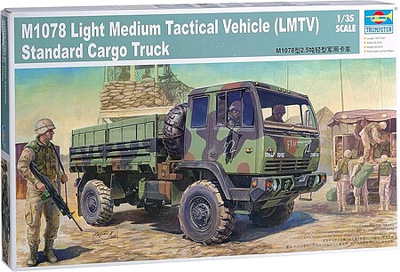 Trumpeter M1078 LMTV Standard Cargo Truck Plastic Model Kit 1/35 scale #0100