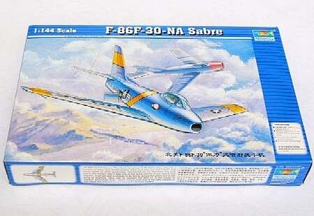 Trumpeter F86F30 Saber Jet Plastic Model Airplane 1/144 Scale #01320