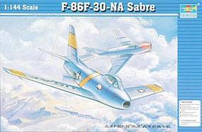 Trumpeter F86F30 Saber Jet Plastic Model Airplane 1/144 Scale #01320