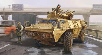 ASV Trumpeter 07131 Model Kit M1117 Guardian Armoured Security Vehicle 