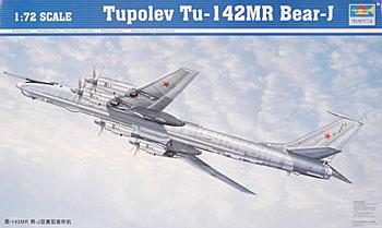 Trumpeter Tupolev Tu142MR Bear J Russian Bomber Plastic Model Airplane 1/72 Scale #01609