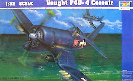 Trumpeter Vought F4UF Corsair Plastic Model Airplane 1/32 Scale #02222