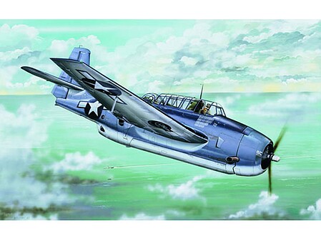 Trumpeter TBF1C Avenger Aircraft Plastic Model Airplane 1/32 Scale #02233