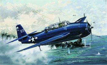 Trumpeter TBM3 Avenger Aircraft Plastic Model Airplane 1/32 Scale #02234