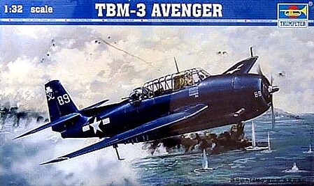 Trumpeter TBM3 Avenger Aircraft Plastic Model Airplane 1/32 Scale #02234