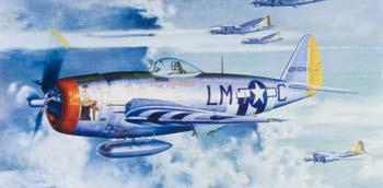 Trumpeter P47D Thunderbolt Bubbletop Fighter Plastic Model Airplane 1/32 Scale #02263