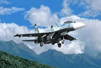 Trumpeter Sukhoi Su27UB Flanker C Russian Fighter Plastic Model Airplane 1/32 Scale #02270