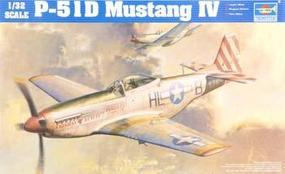 P51D Mustang IV Fighter Plastic Model Airplane Kit 1/32 Scale #02275