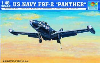 US Navy F9F-3, Panther - Trumpeter 02834