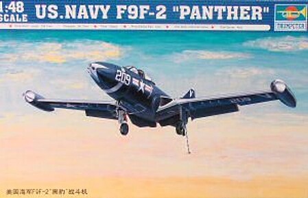 US Navy F9F-3, Panther - Trumpeter 02834