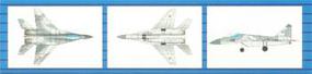 Trumpeter Mig29K Fulcrum Aircraft Set for Russian Carriers (18/Bx) Plastic Model Kit 1/700 #03409