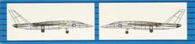 Trumpeter RA5C Vigilante Plane for USS Nimitz Plastic Model Airplane Kit 1/700 Scale #03420