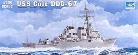 USS Cole DDG67 Arleigh Burke Guided Missile Destroyer Plastic Model Kit 1/350 Scale #04524