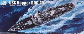 Trumpeter USS Hopper DDG70 Arleigh Burke Guided Missile Destroyer Plastic Model 1/350 Scale #04525
