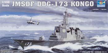 Trumpeter Japanese Kongo DDG173 Destroyer (D) Plastic Model Military Ship Kit 1/350 Scale #04532