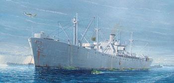 Trumpeter SS J. OBrien WWII Liberty Ship Plastic Model Military Ship Kit 1/350 Scale #05301