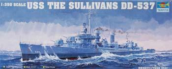 Trumpeter USS The Sullivans DD-537 Plastic Model Military Ship Kit 1/350 Scale #05304