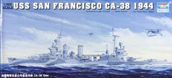 Trumpeter 5746 USS San Francisco Ca-38 1942 Model Kit 1 700 for sale online