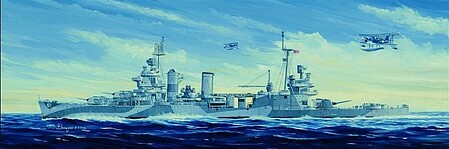 Trumpeter USS San Francisco CA38 Heavy Cruiser 1944 Plastic Model Military Ship 1/350 Scale #05310