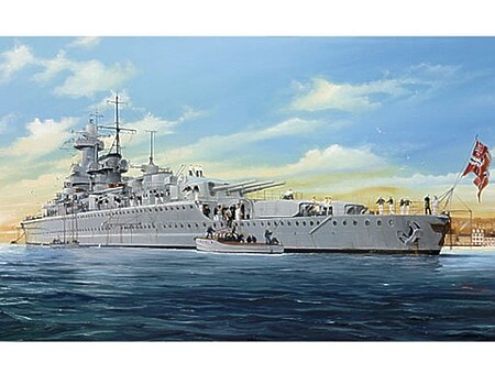 Trumpeter German Admiral Graf Spee Pocket Battleship Plastic Model Military Ship 1/350 Scale #05316