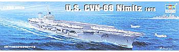 Trumpeter USS Nimitz CVN68 1975 Aircraft Carrier Plastic Model Military Ship Kit 1/350 Scale #05605