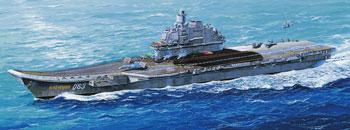 Trumpeter Admiral Kuznetsov Soviet Aircraft Carrier Plastic Model Military Ship 1/350 Scale #05606
