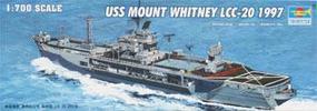 Trumpeter USS Mount Whitney LCC20 Fleet Flagship 1997 Plastic Model Ship Kit 1/700 Scale #05719