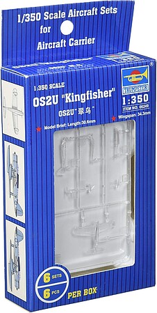 Trumpeter US Navy OS2U Kingfisher Aircraft Plastic Model Airplane Kit 1/350 Scale #06249