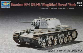 Trumpeter 1/72 German PzKpfm Kv2 754 Tank 9580208072661 for sale online