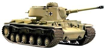 Trumpeter German PzKpfm KV1 756(r) Tank Plastic Model Military Vehicle Kit 1/72 Scale #07265