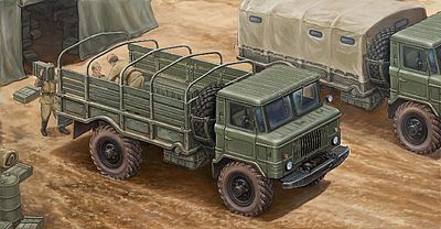 Trumpeter Russian GAZ-66 Light Military Truck Plastic Model Military Vehicle Kit 1/35 Scale #1016