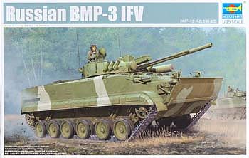 Trumpeter Russian BMP-3 Infantry Fighting Vehicle Plastic Model Military Kit 1/35 Scale #1528
