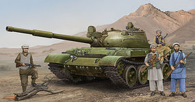 Trumpeter Russian T62 Mod 1975 (Mod 1962+KTD2) Tank Plastic Model Military Vehicle 1/35 Scale #1551